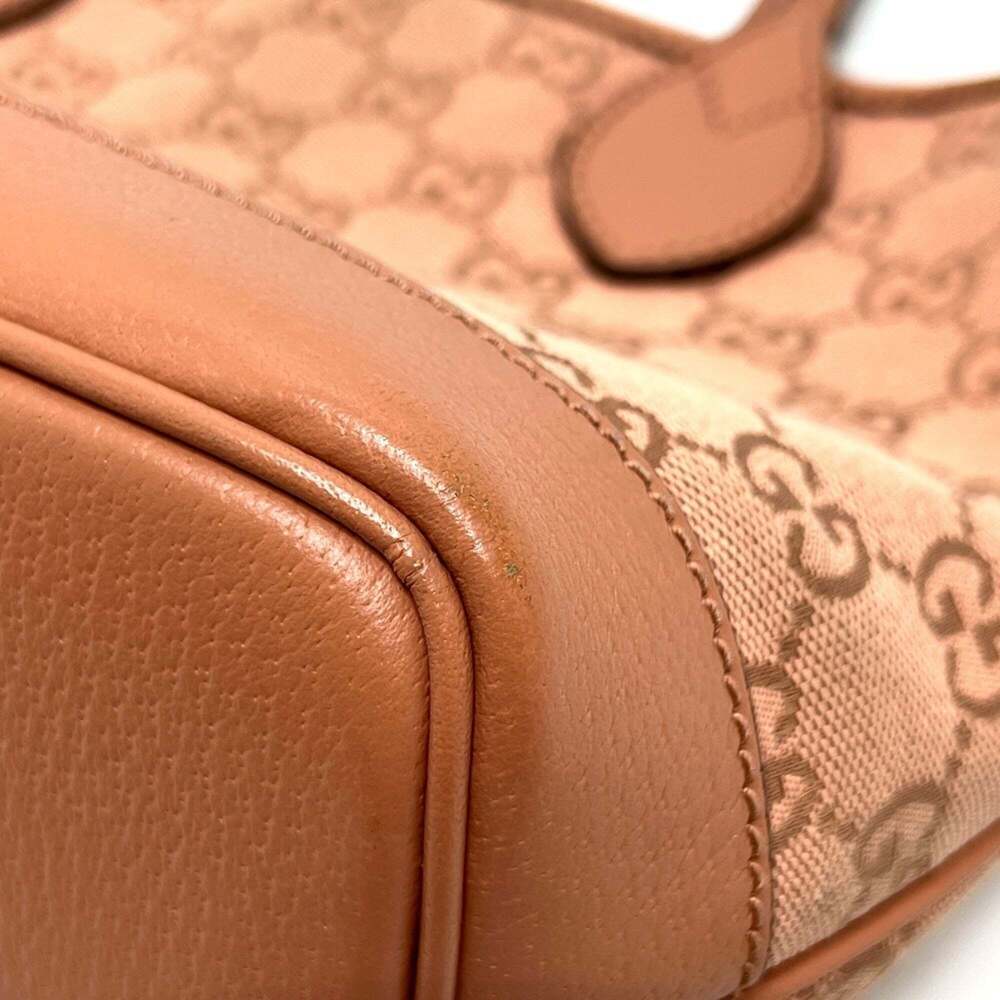 GUCCI Pink Canvas Tote Bag - Picture 10 of 16